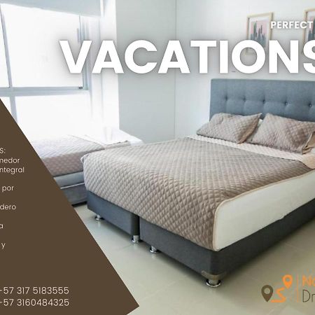 Apartamento En Edificio Murano Elite Frente A Las Playas De Bocagrande Cartagena Kültér fotó