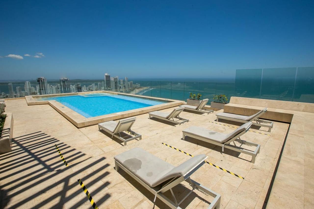 Apartamento En Edificio Murano Elite Frente A Las Playas De Bocagrande Cartagena Kültér fotó