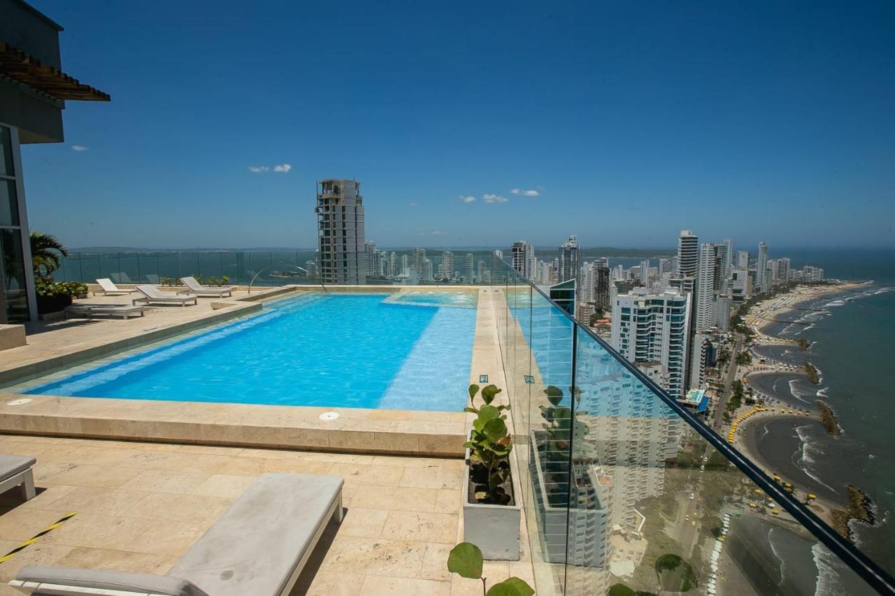 Apartamento En Edificio Murano Elite Frente A Las Playas De Bocagrande Cartagena Kültér fotó