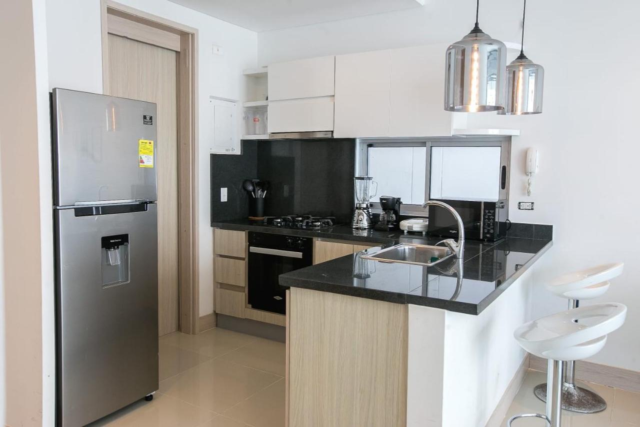 Apartamento En Edificio Murano Elite Frente A Las Playas De Bocagrande Cartagena Kültér fotó